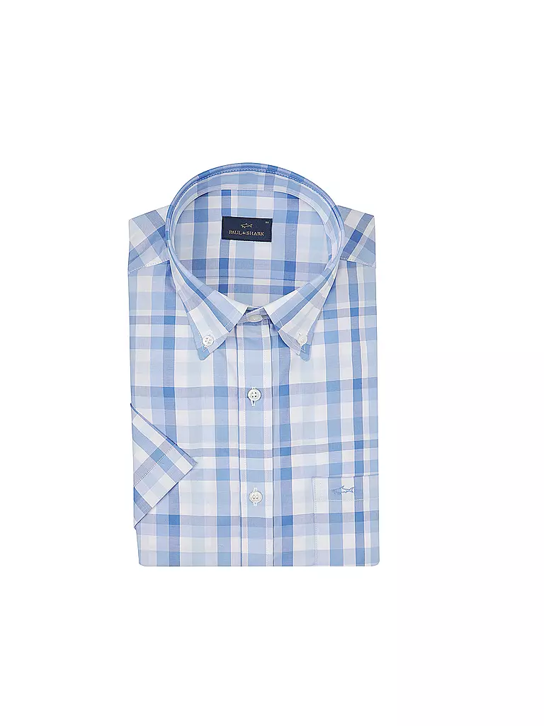 PAUL & SHARK Hemd blau