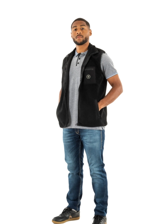 Gilets ss manche Le Temps Des Cerises rudy 0001 black