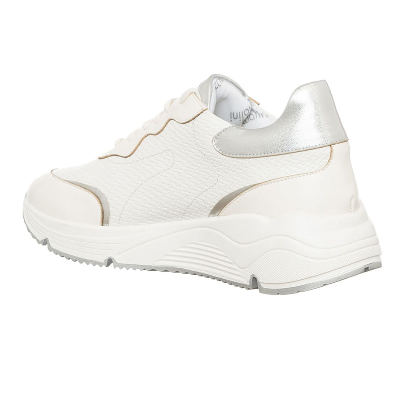 Tua By Braccialini Sneakers en Cuir Elias blanches