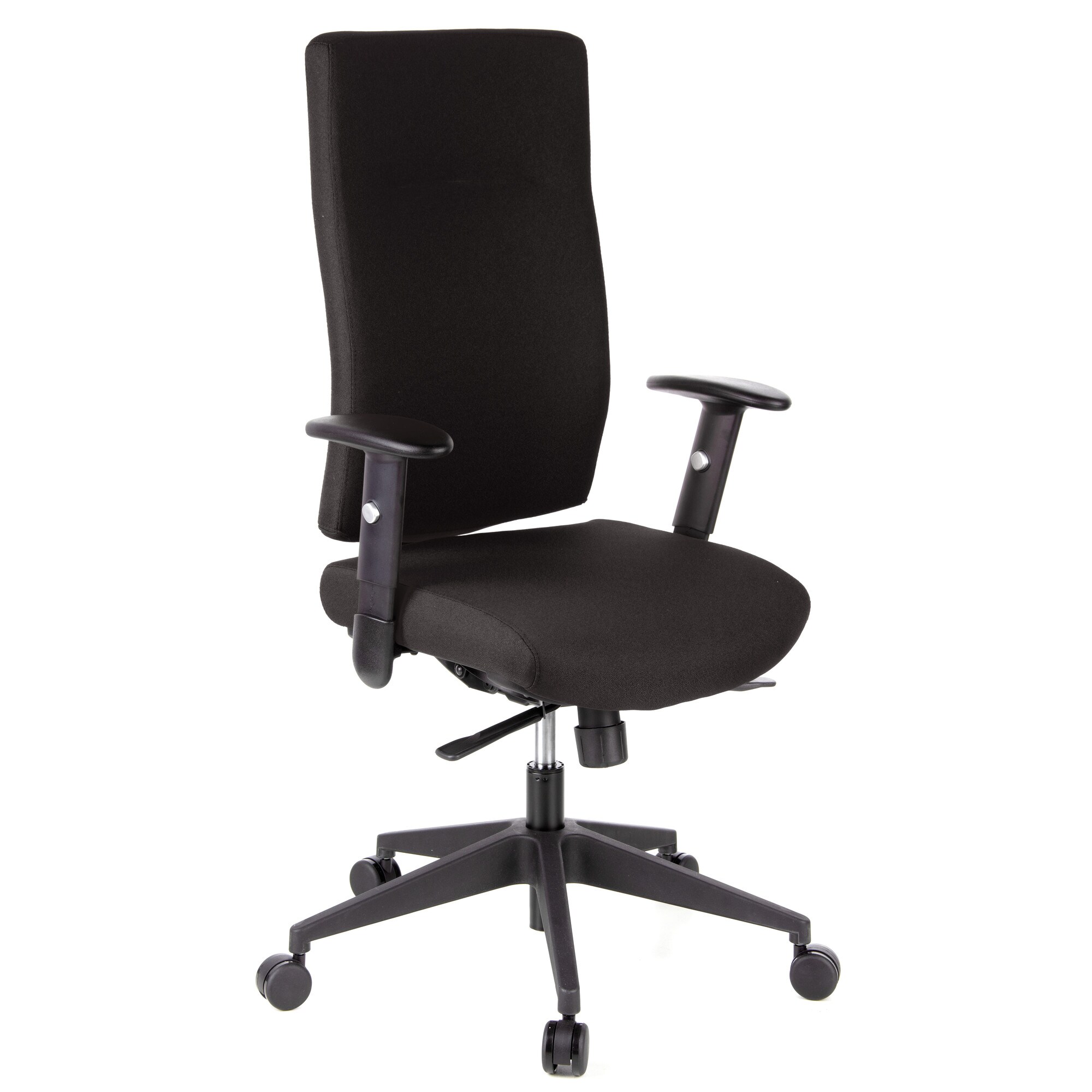 Profi Bürostuhl PRO-TEC 300 Stoff mit Armlehnen (höhenverstellbar) hjh OFFICE