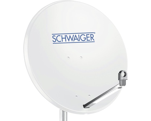 Aluminium satellietschotel Ø 75 cm lichtgrijs Schwaiger SPI998.0