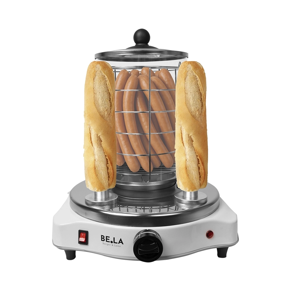 BergerLanz FSP HotDog Gerät, 2 Spiesse
