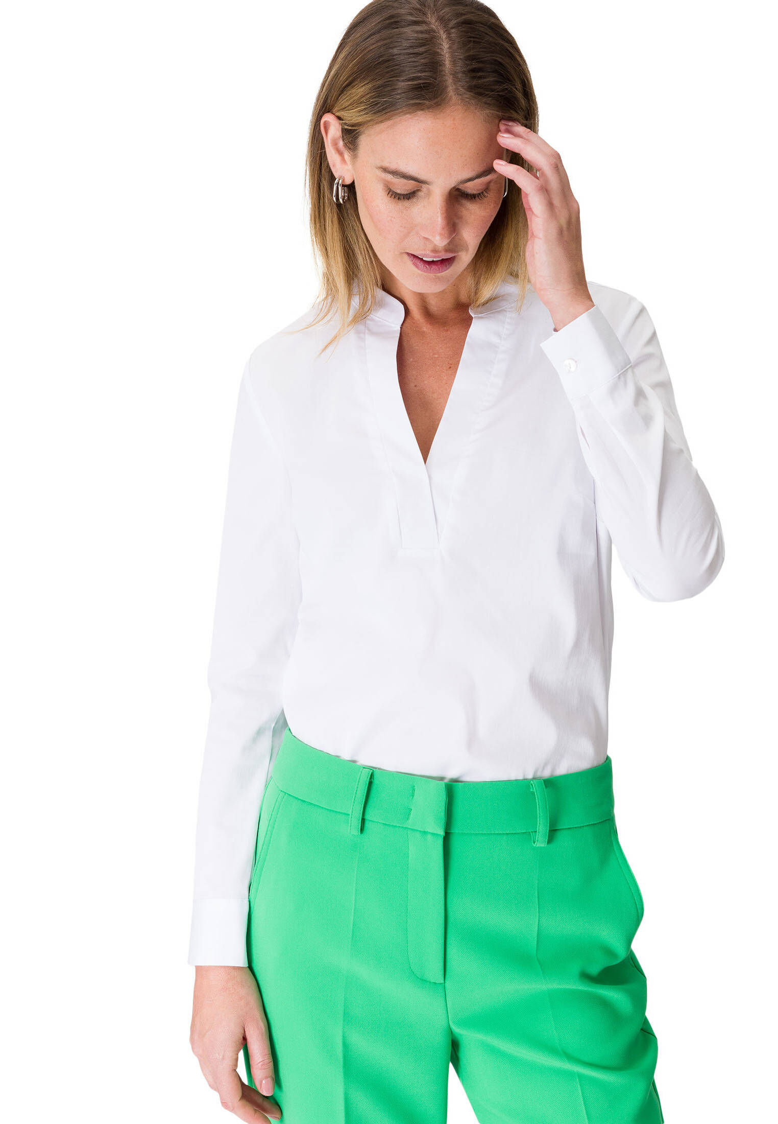 zero| Damen Bluse im Business-Look