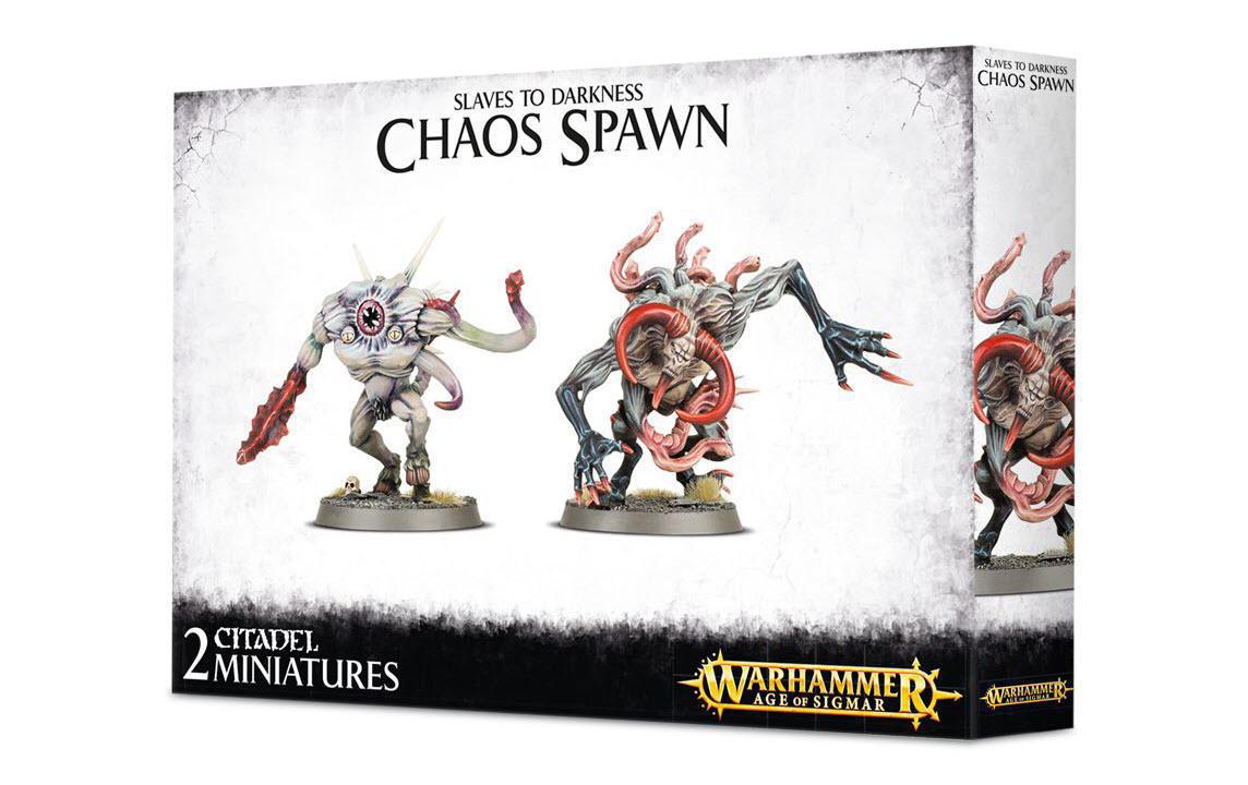 Figurenset Warhammer AoS Slaves To Darkness Chaos SpawnBausatz für 2 Figuren