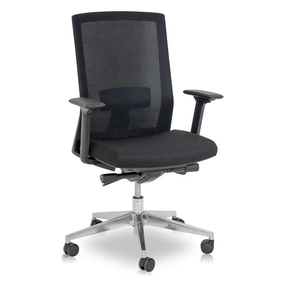 MRC COMFORT Set - Zit-sta bureau   stoel - 140x80 - midden eiken