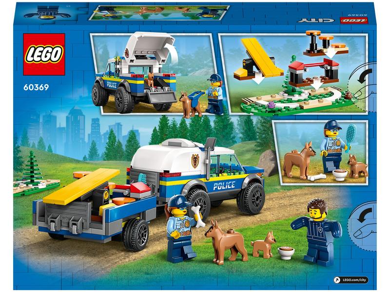 LEGO® City Mobiles Polizeihunde-Training 60369 Hundetraining für den Polizeihund und den Welpen