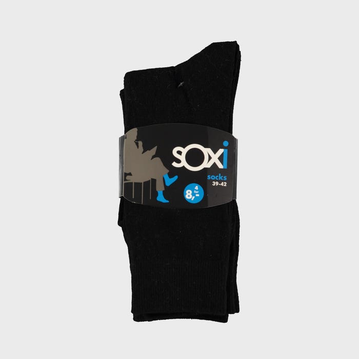 sOxi-4-pack katoenen herensokken