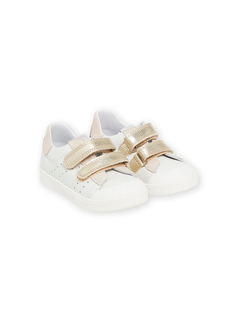 Baskets blanches en cuir