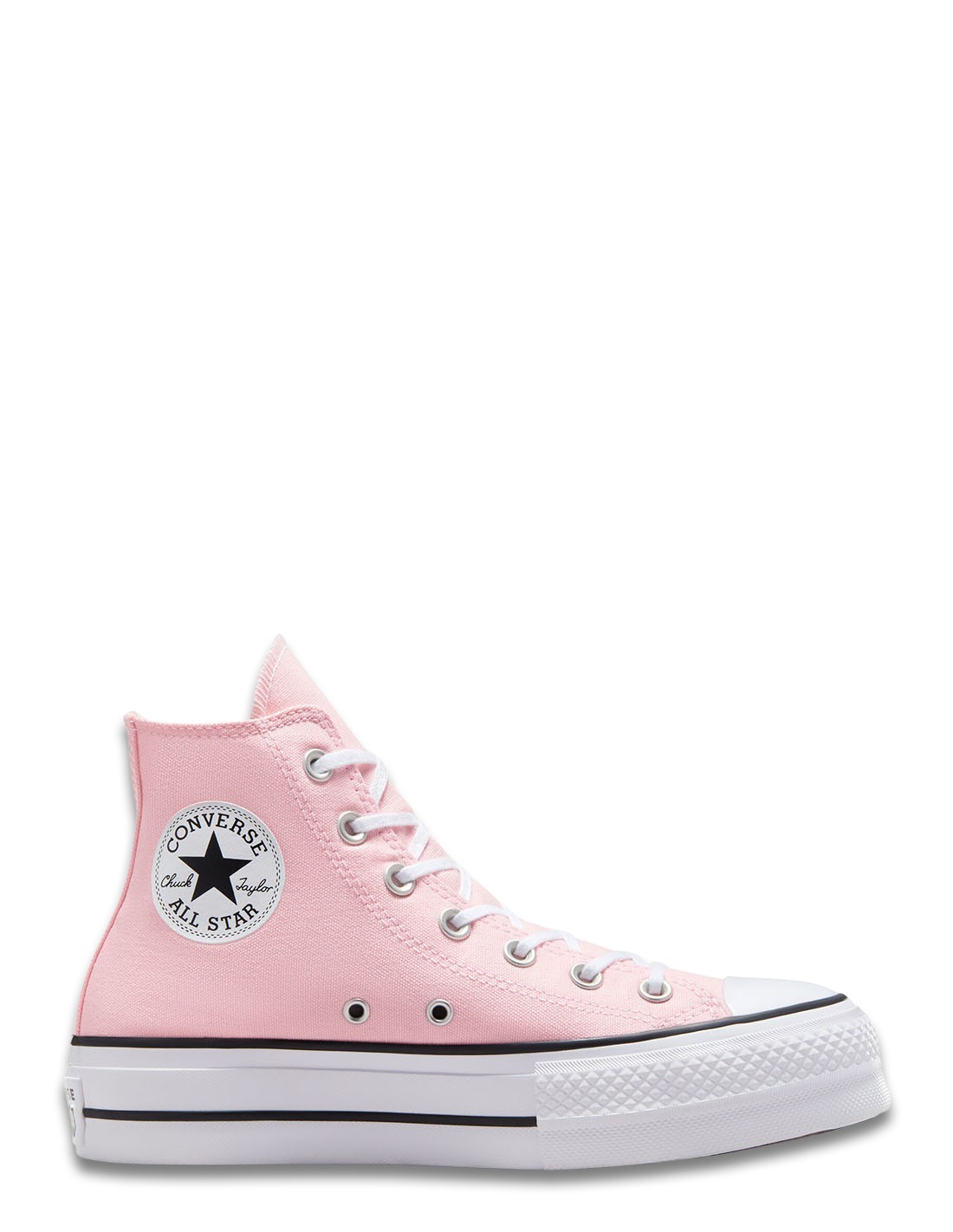 converse Sneakers Montantes Femme Ctas Lift Hi Donut Glaze Toile Rose