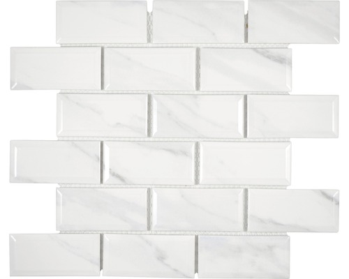 Keramische mozaïek CGMCR Metro uni carrara 29,1x29,55 cm