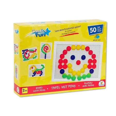 Creathek Steck-Mosaik-Spiel, mit 50 Pins 20mm