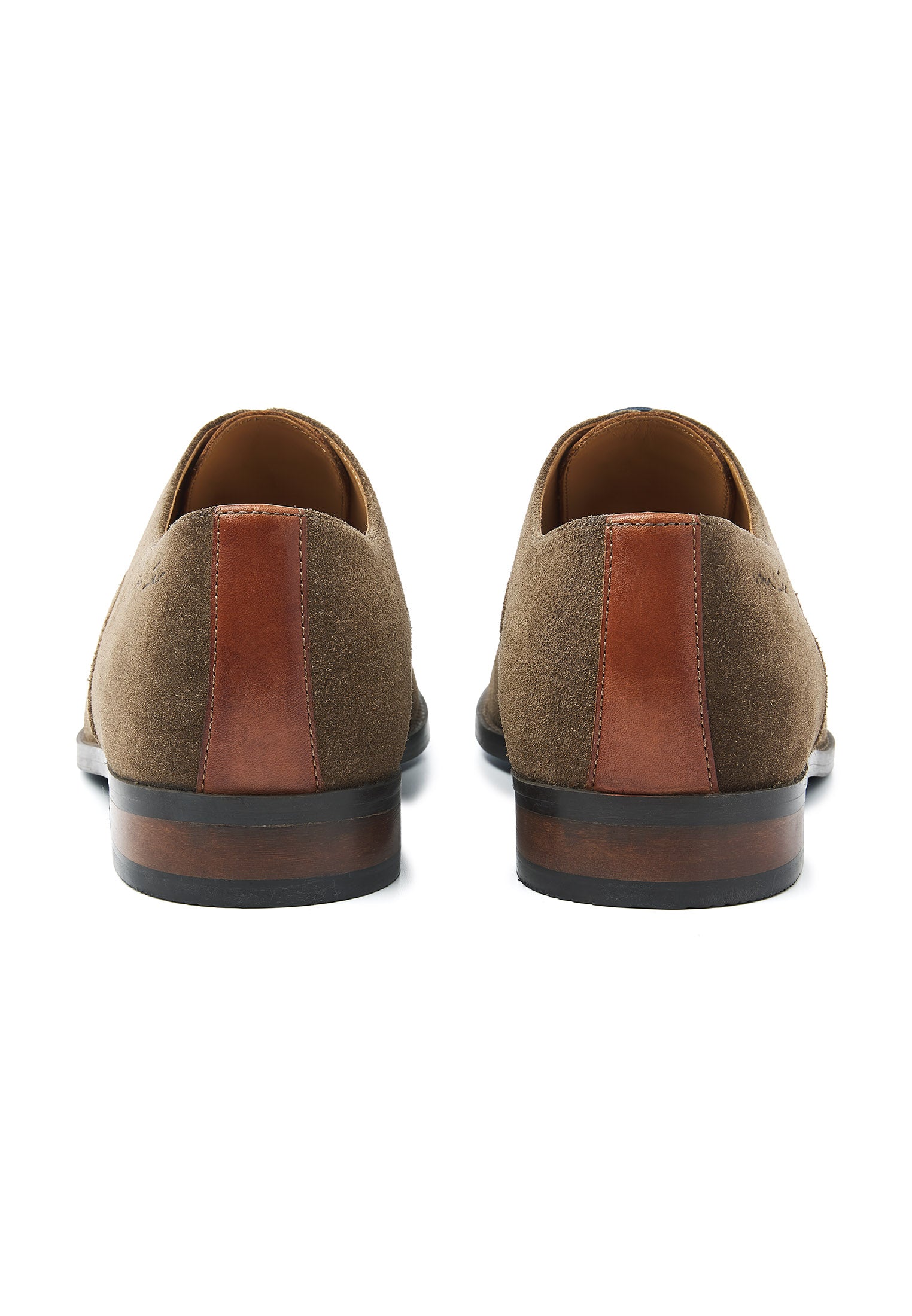 Taupe suède Bregenz veterschoen