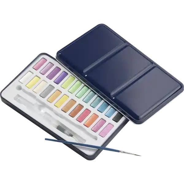 Metallic Aquarellfarbkasten
