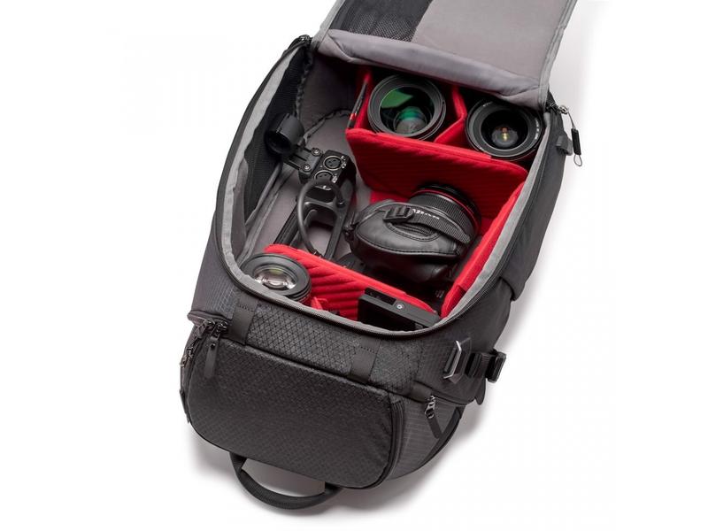 Manfrotto Fotorucksack PRO Light Multiloader M Professioneller Kamerarucksack für DSLR-Kameras