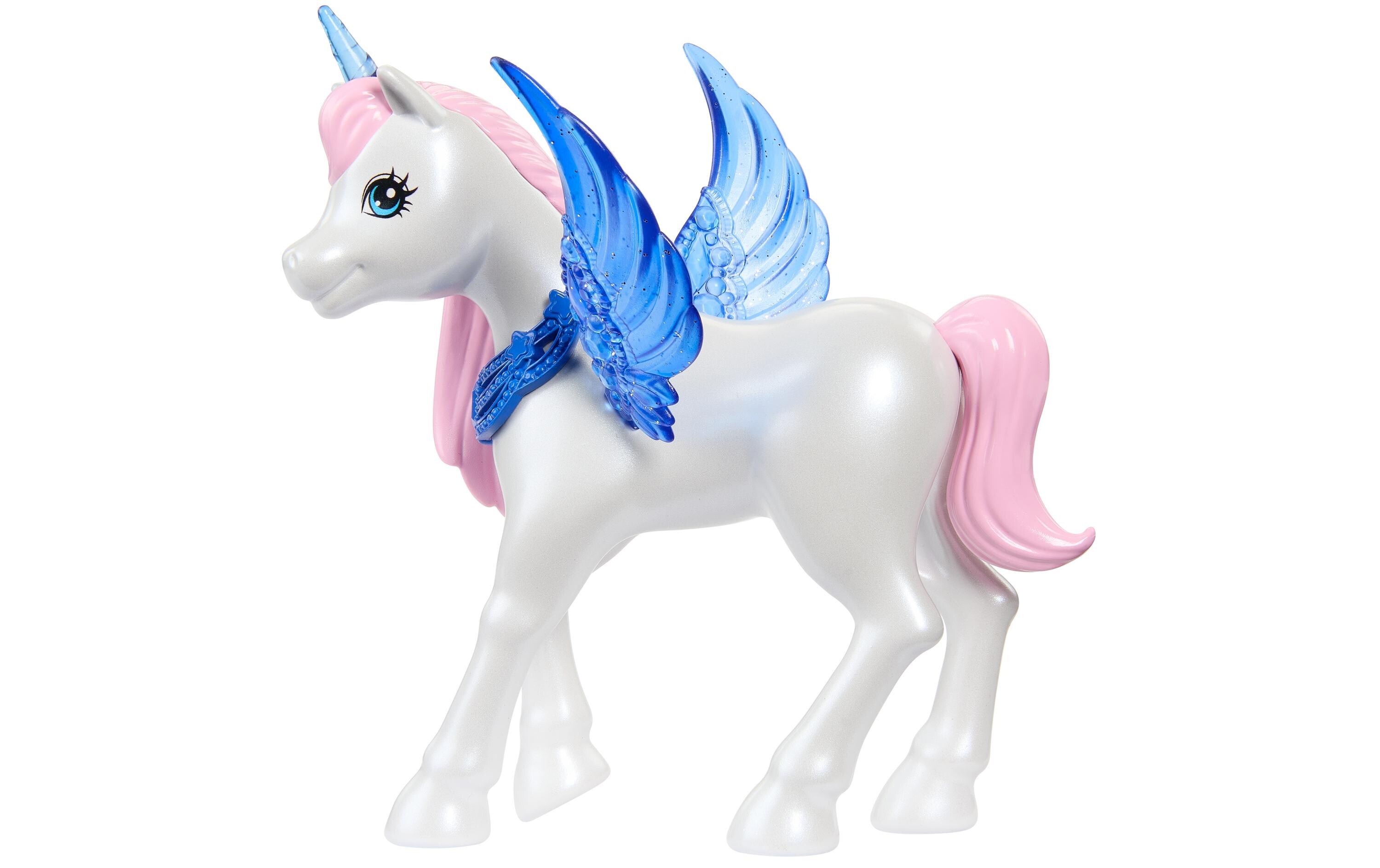 Puppe Barbie SaphireBarbie-Puppe mit Einhorn