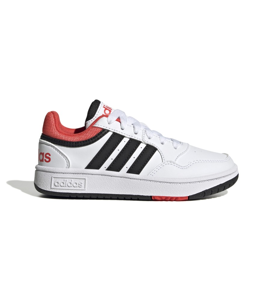 tênis adidas Hoops brancos
