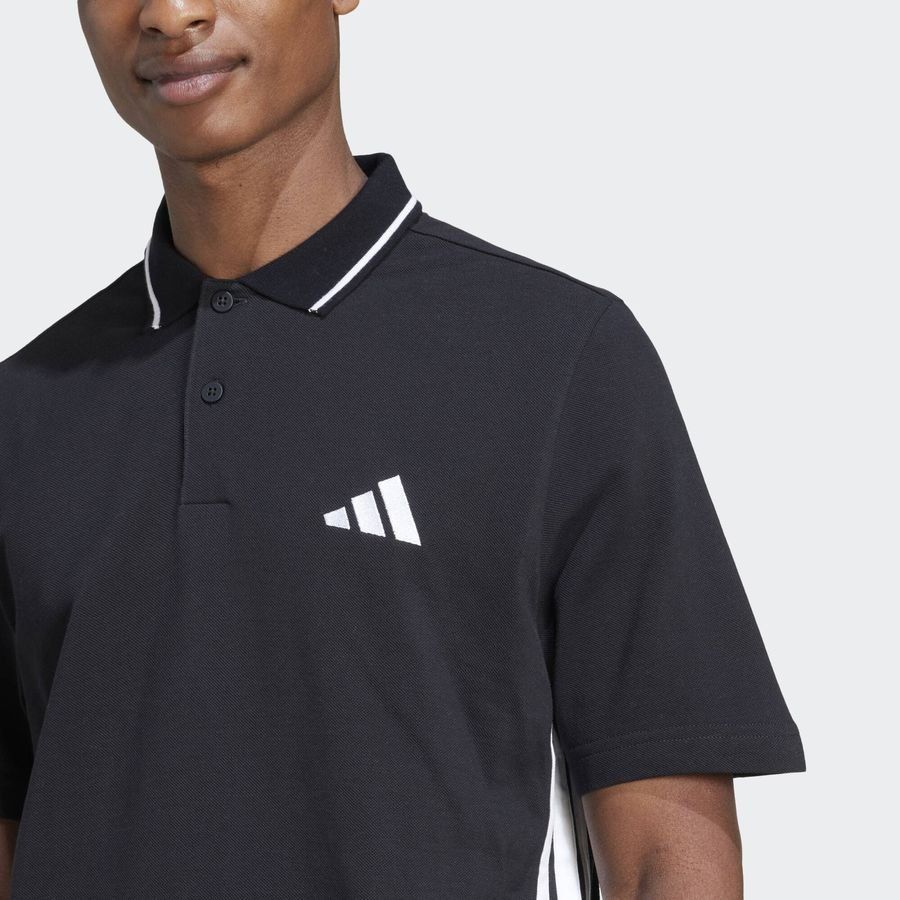 Adidas Polo piqué 3 bandes Essentials