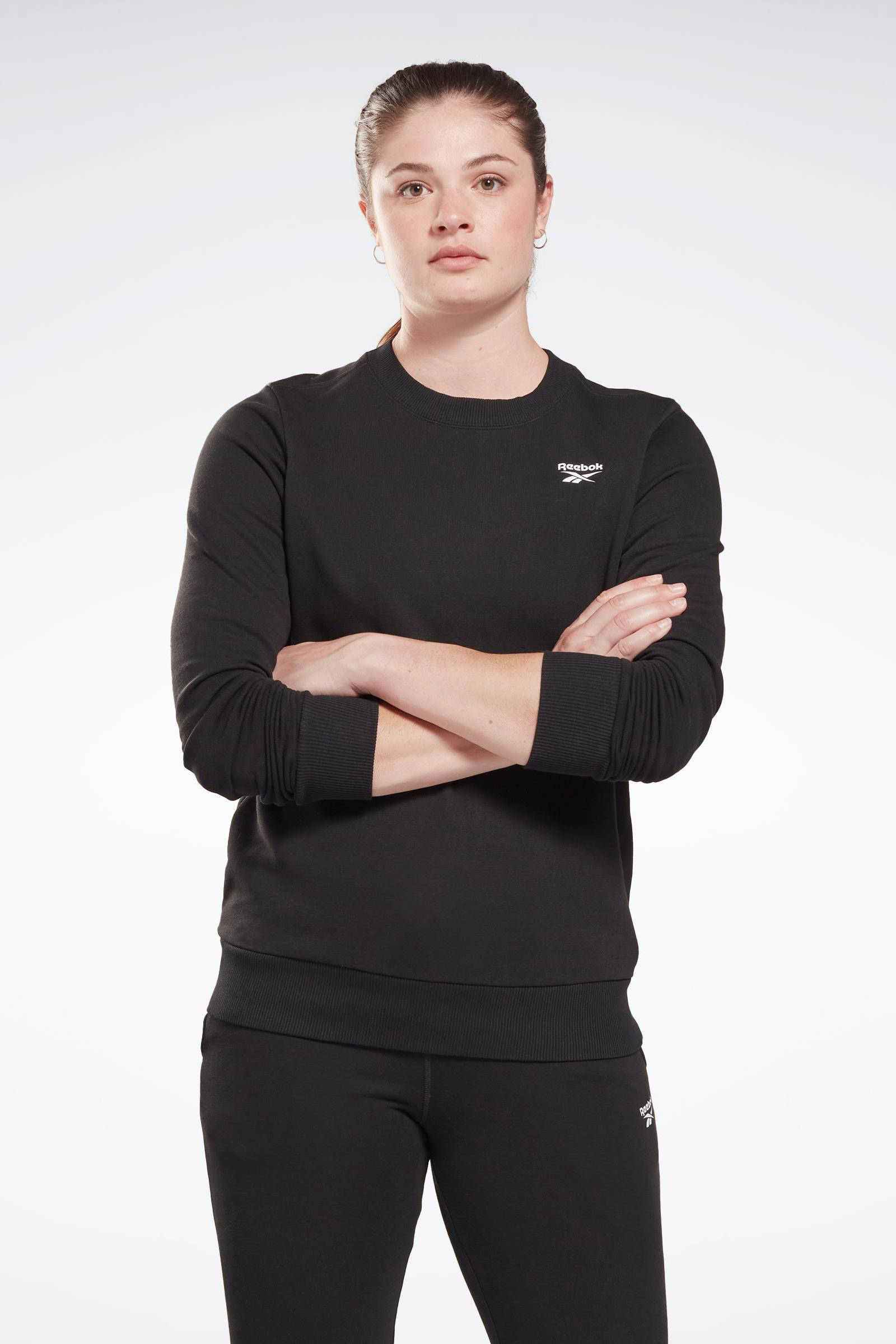 Reebok sportsweater zwart