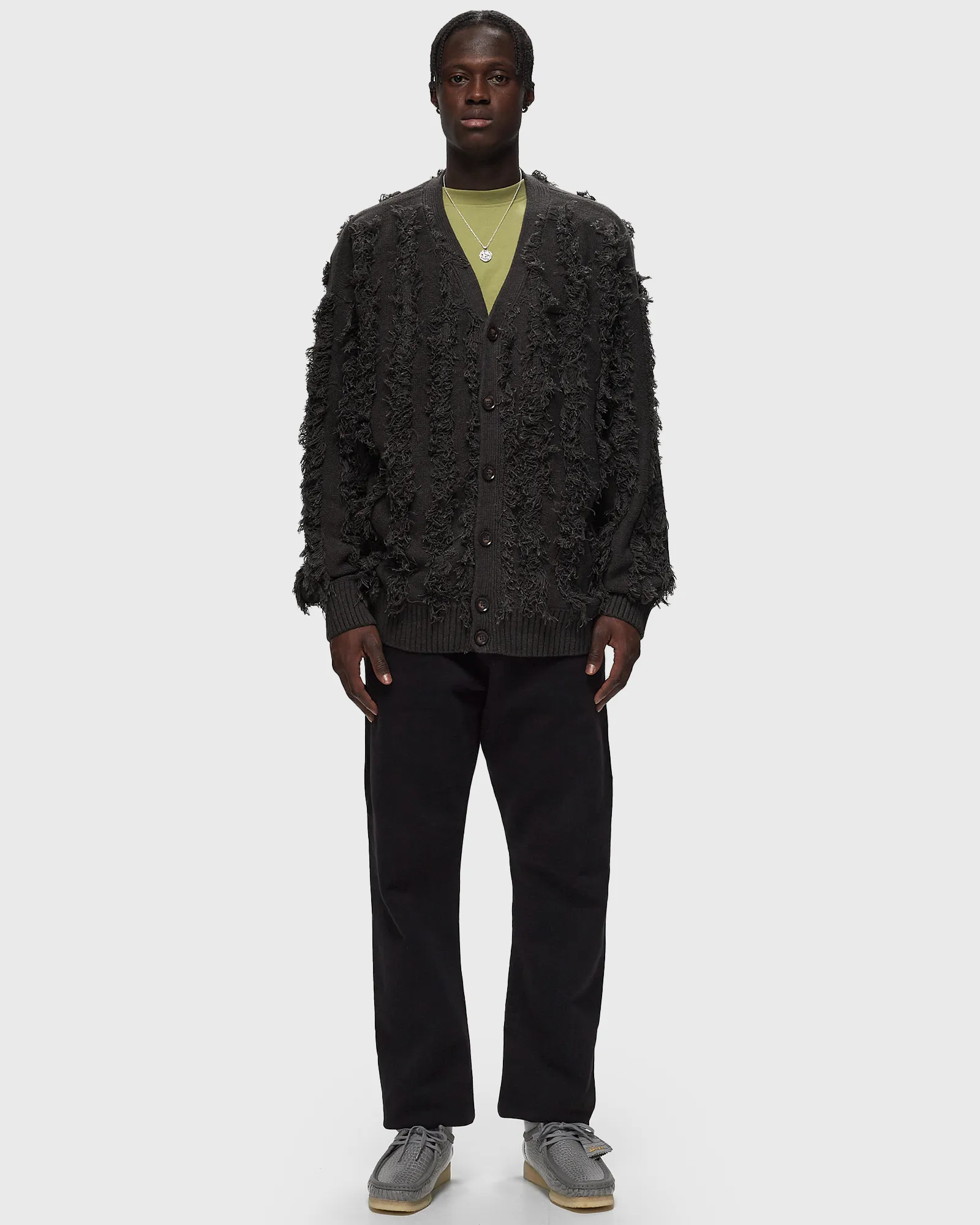 PATTA Fringed Knitted Cardigan