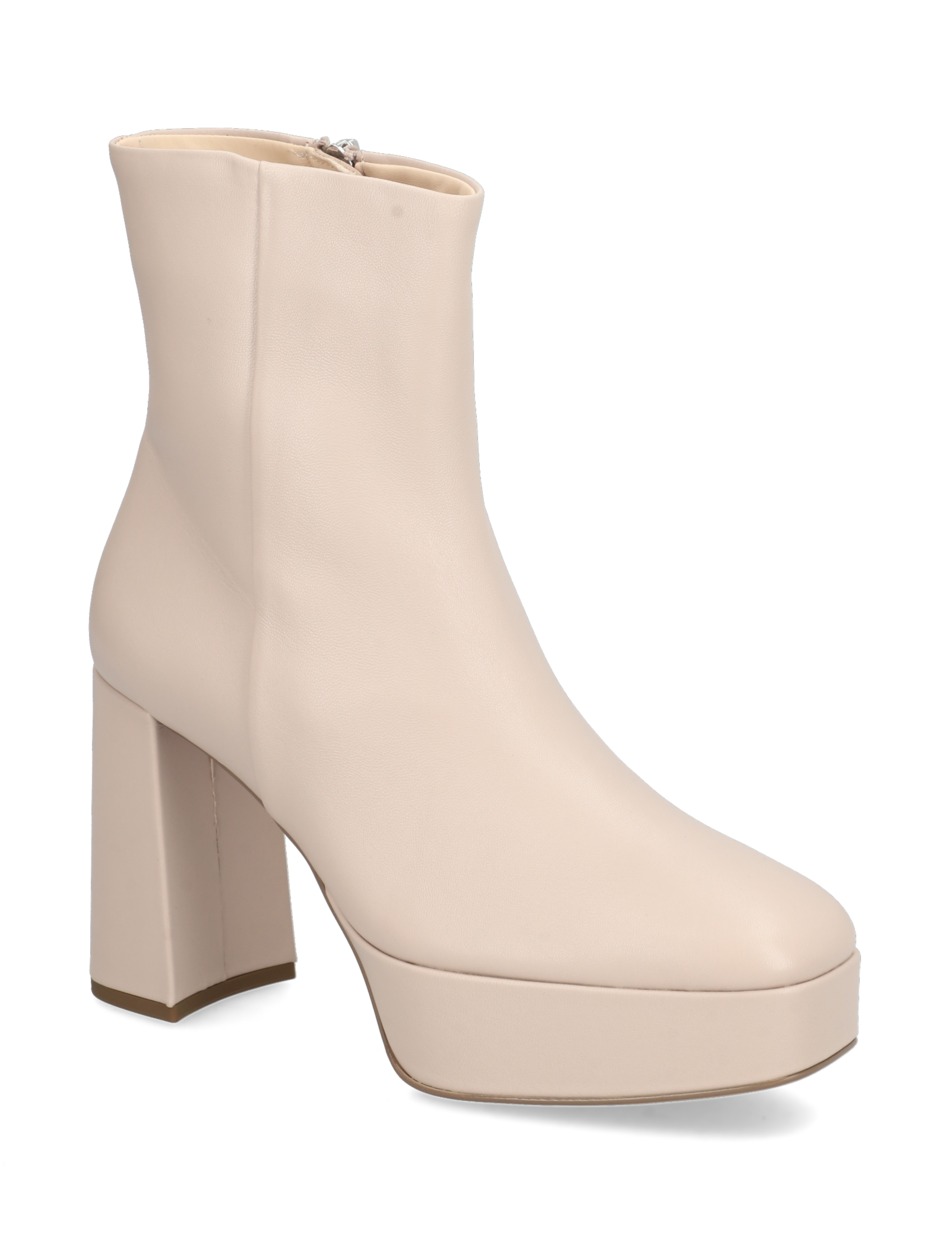 Glattleder Stiefelette