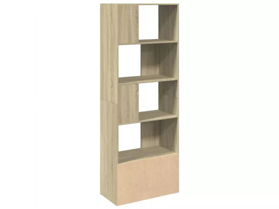 Bibliothèque chêne sonoma 70x36x189 cm bois d'ingénierie