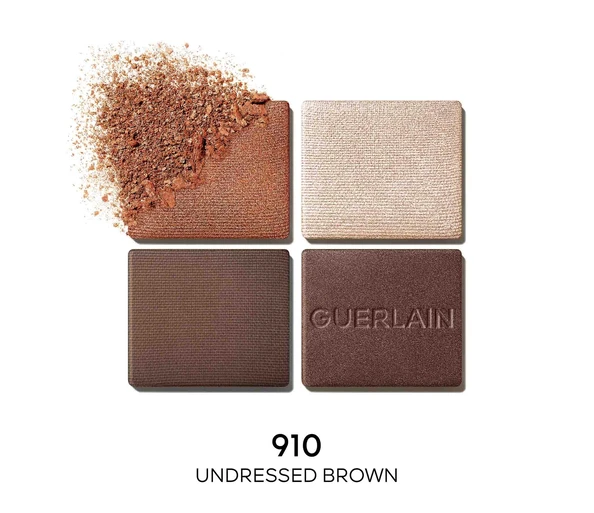 Guerlain Ombres G Eyeshadow Quad910 Undressed Brown