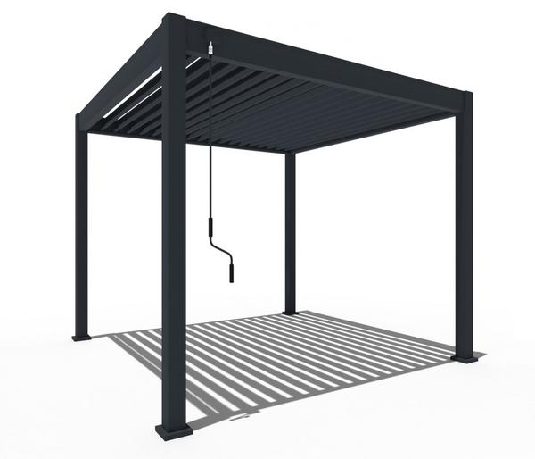 Weide Classic Pergola Alu-Stahl, ca.