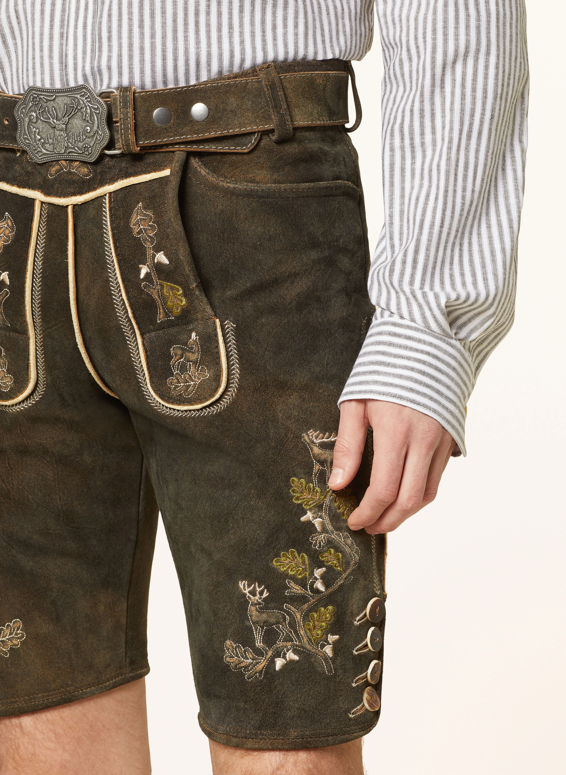 HIRSCHER Trachten-Lederhose FREISING