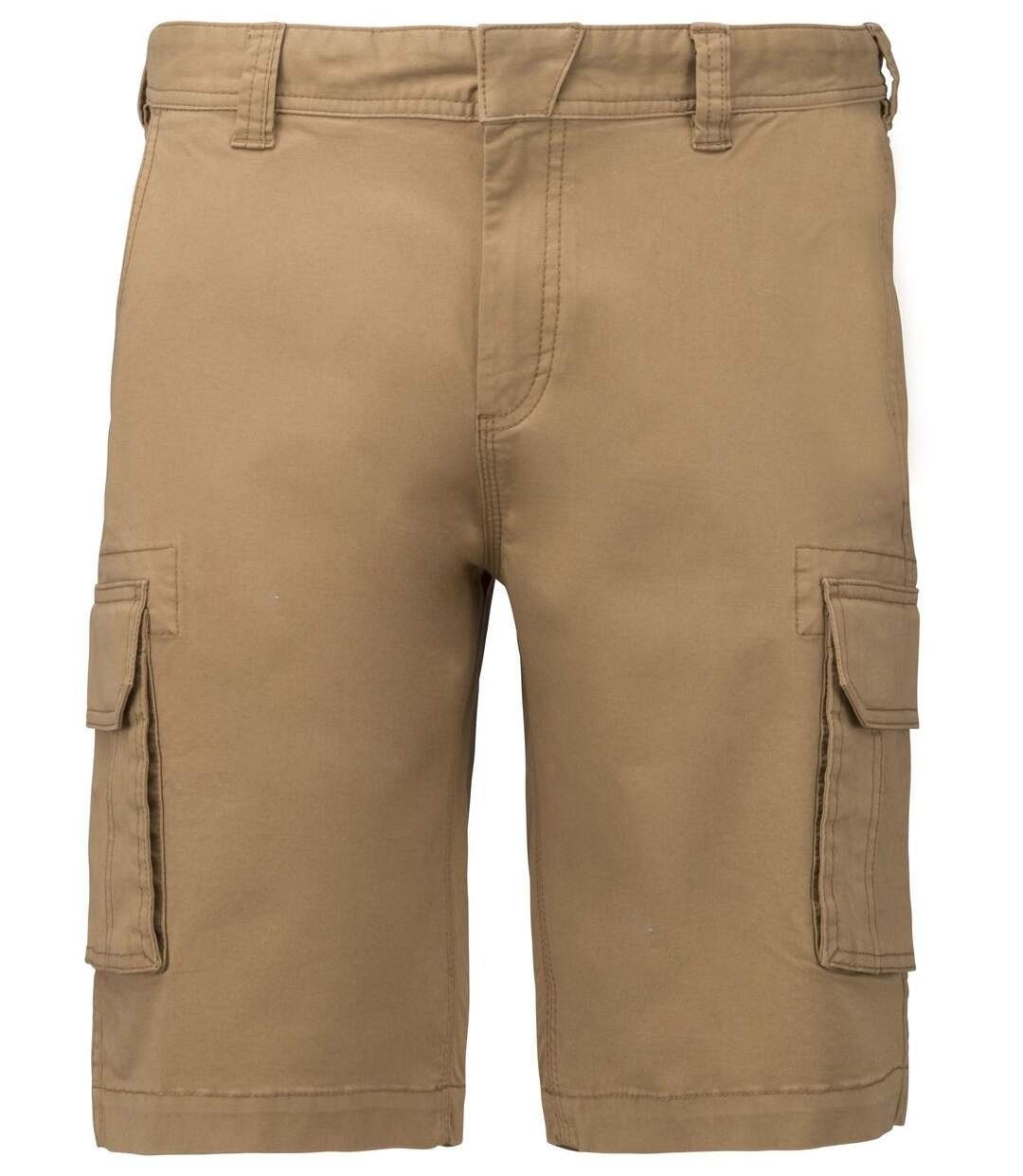 bermuda multipoches homme K754 - beige camel
