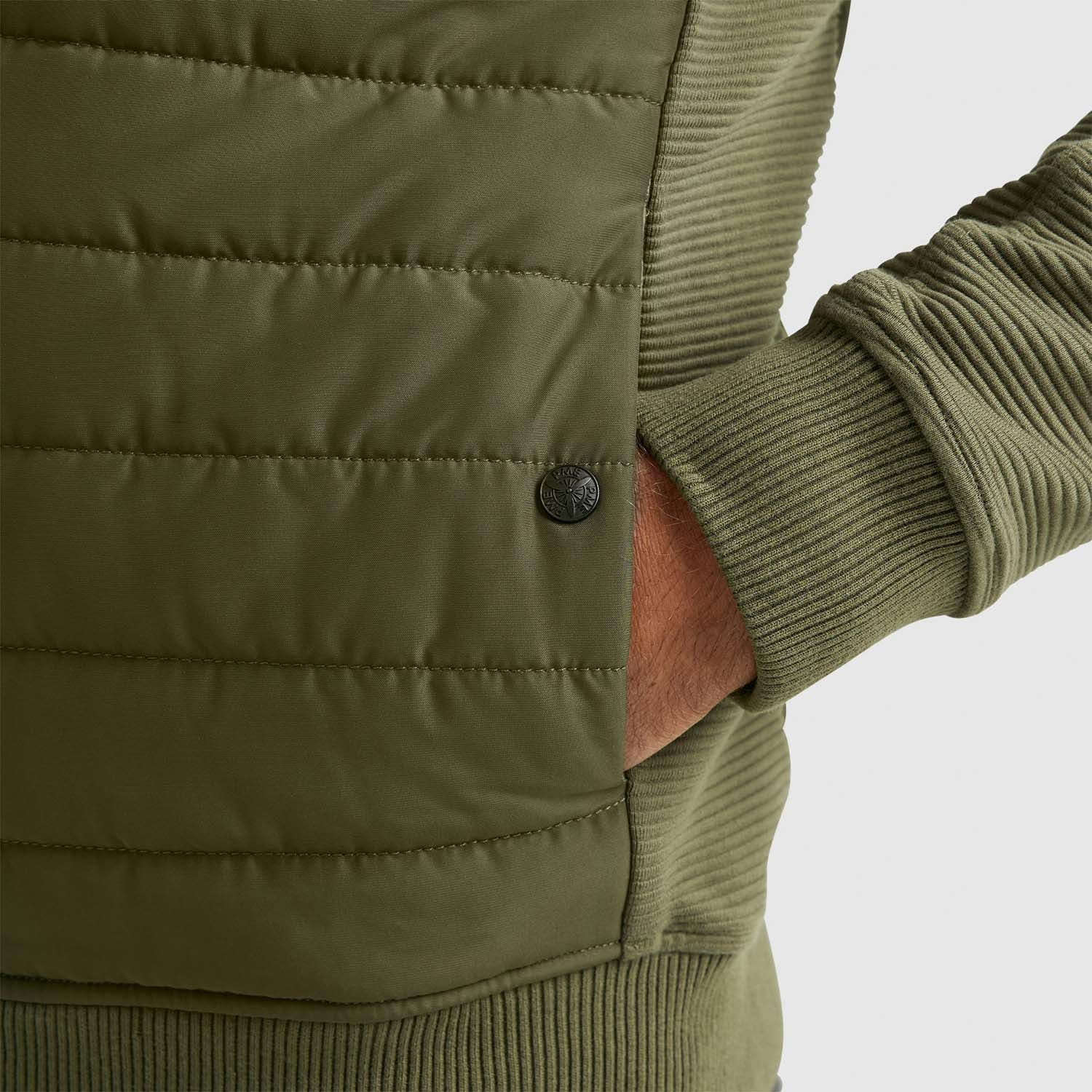 PME Legend  Zip Jacket Ottoman Mixed Padded