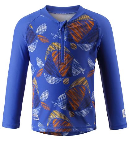 Reima Bådebluse - Tuvalu - UV50+ - Blå m. Fisk