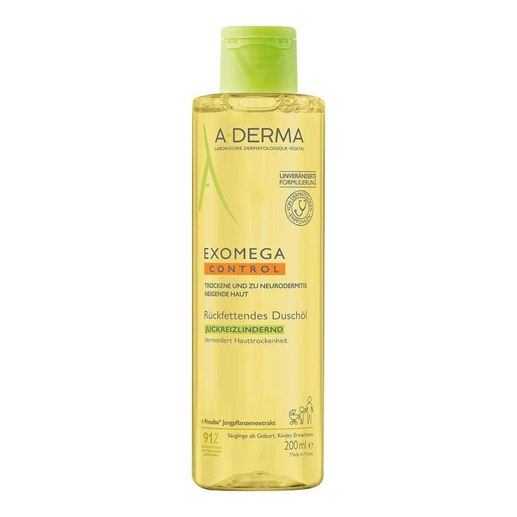 A-Derma Exomega Control Duschöl rückfettend, 200 ml