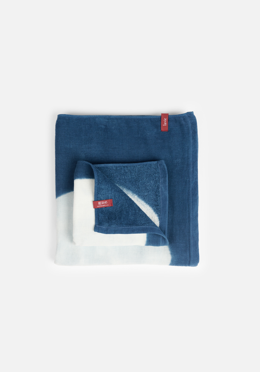 Lavie Handtuch Onsen White/Indigo