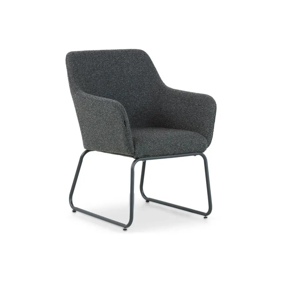 Tuinset 4 personen 180 cm Outdoor textiel Grijs Lifestyle Garden Furniture