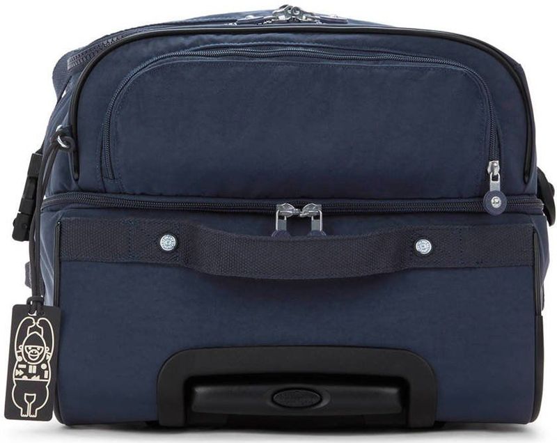 Kipling - Teagan M - Reistas - Zwart - Nylon - Met Wielen