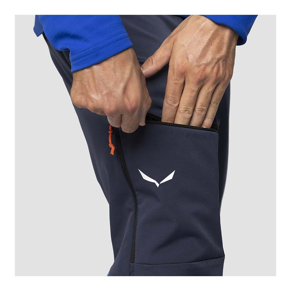 Salewa SELLA DST - Pantalon Homme navy blazer