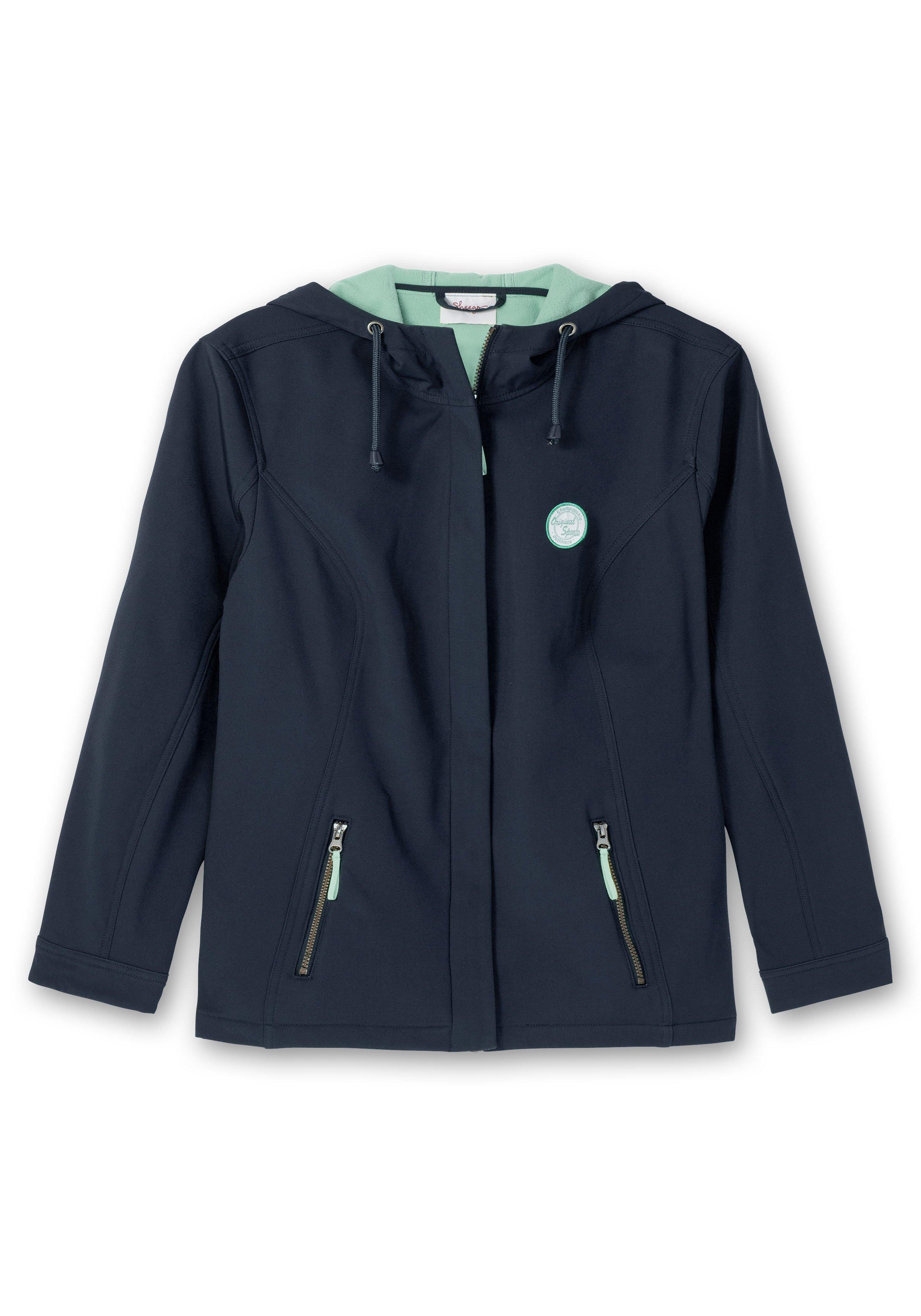 Softshell-Jacke mit Fleece-Innenseite