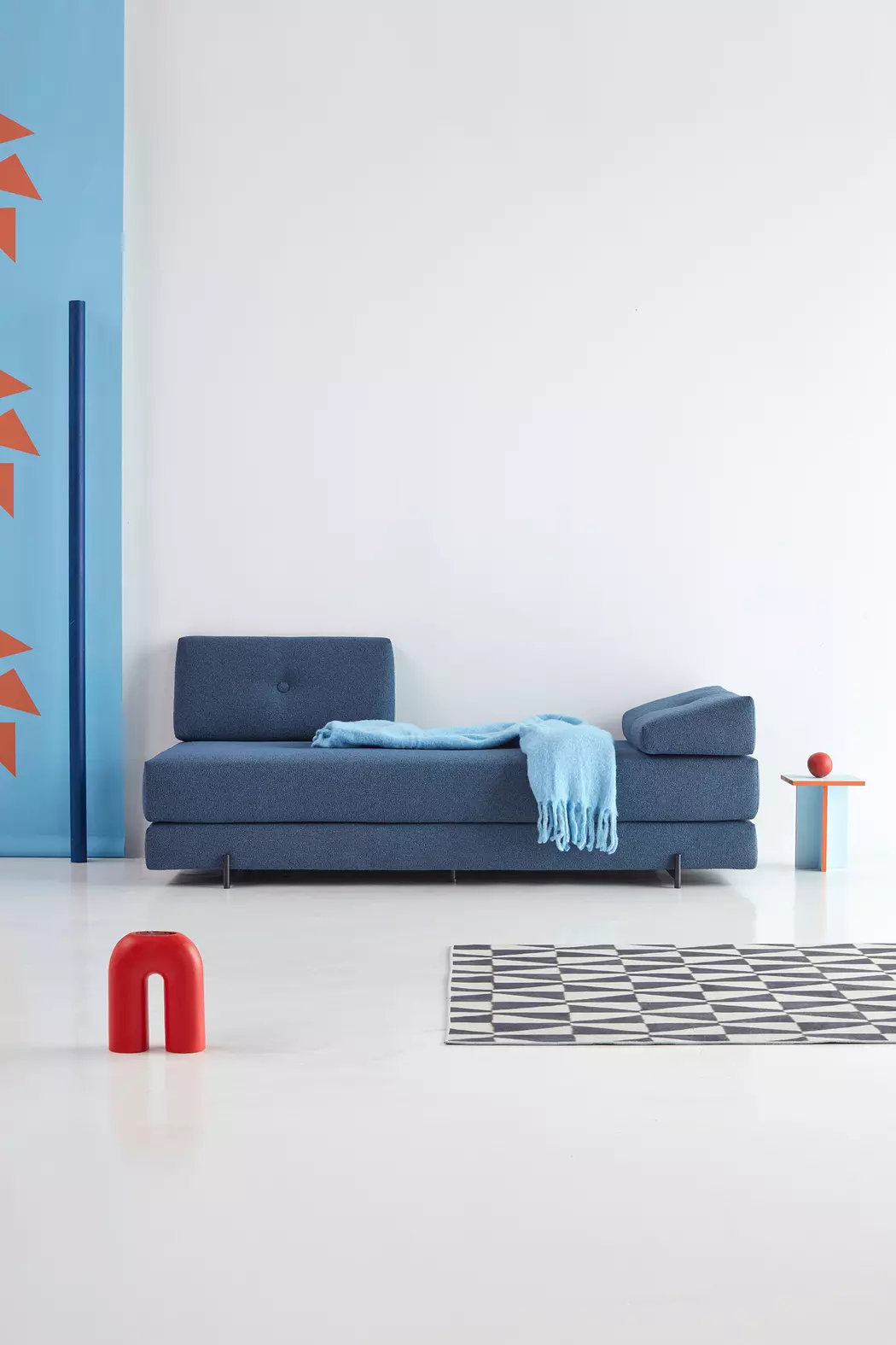 Schlafsofa Sigmund Metall schwarz