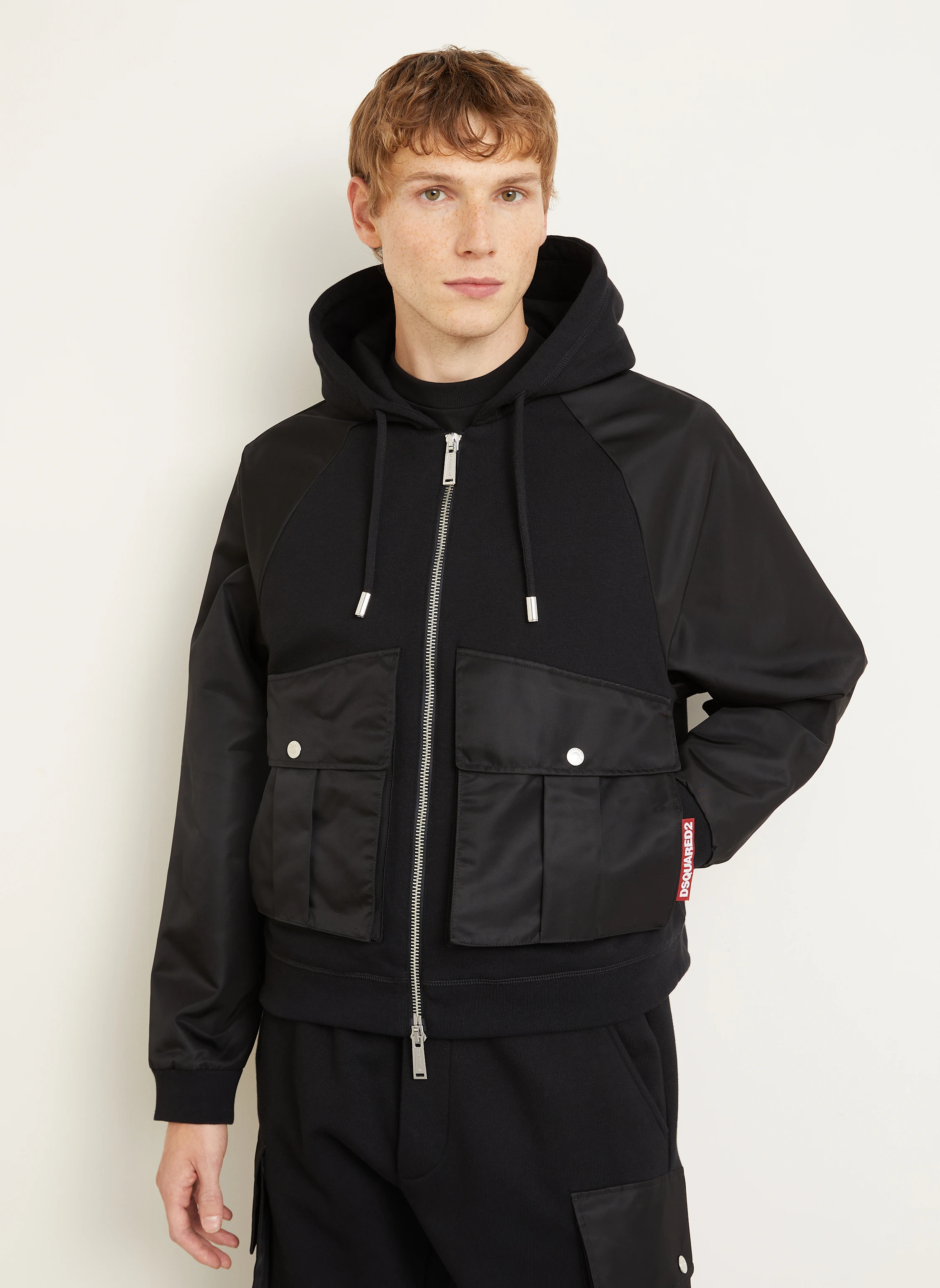 DSQUARED2 Jacke im Materialmix