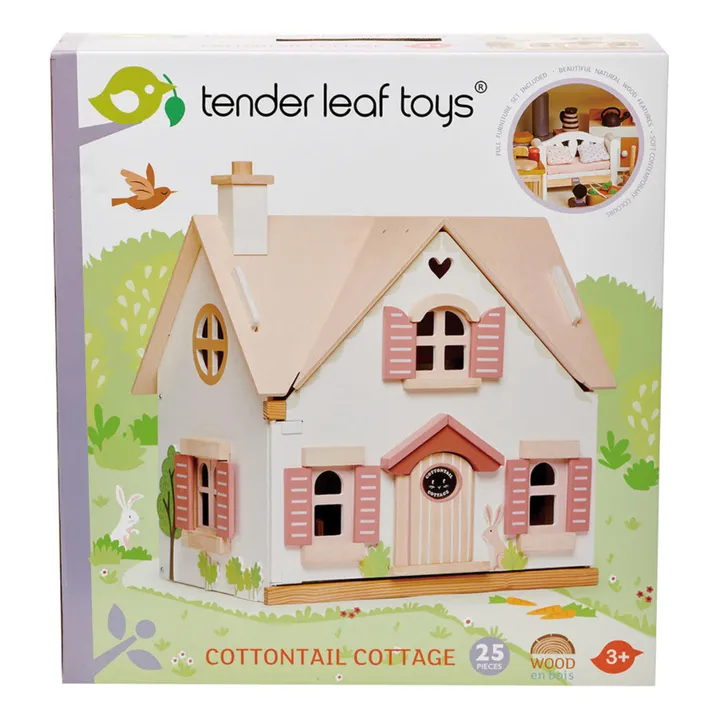 Tender Leaf Toys Chalet de poupée Cottontail