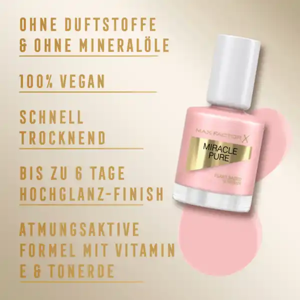 Miracle Pure Nailpolish 202&265 + Top Coat