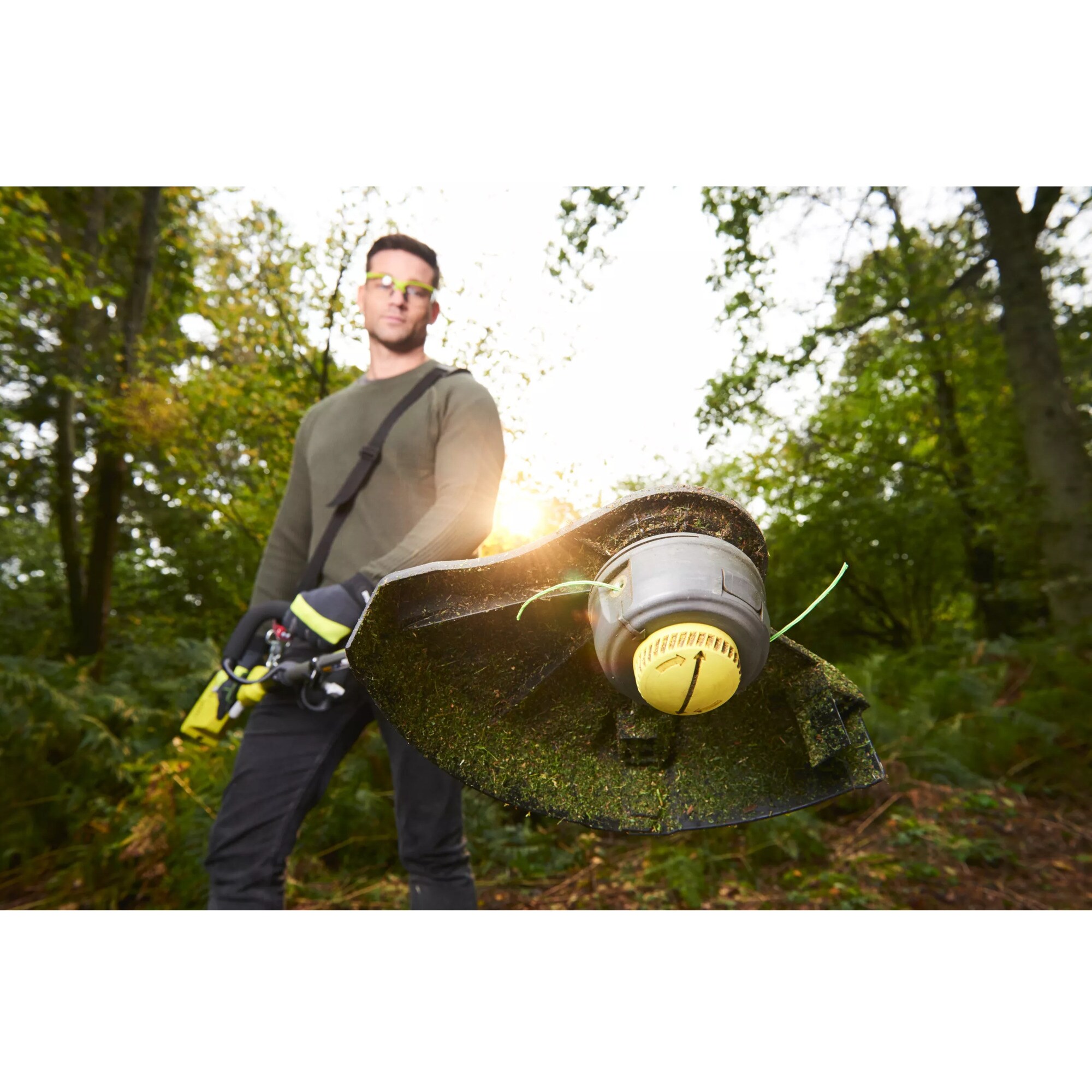 Ryobi Rasentrimmer MAX POWER Akku-Rasentrimmer Expand-it RY36ELTX33A-0, 36Volt