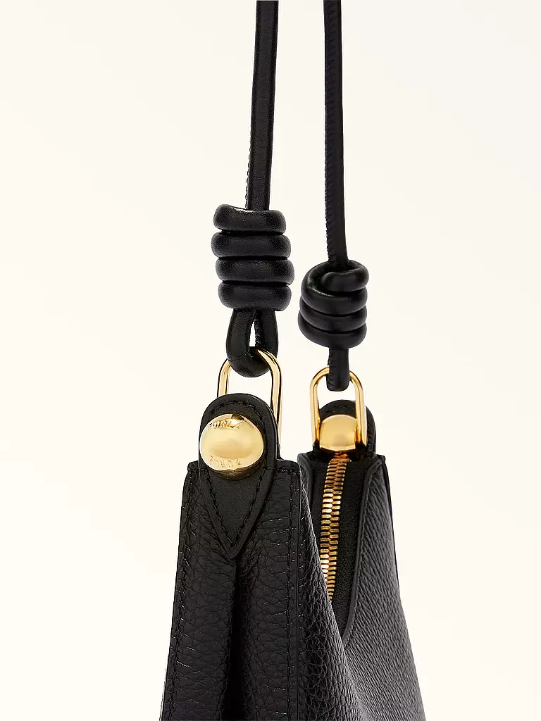 FURLA Ledertasche - Handtasche SFERA XSmall schwarz