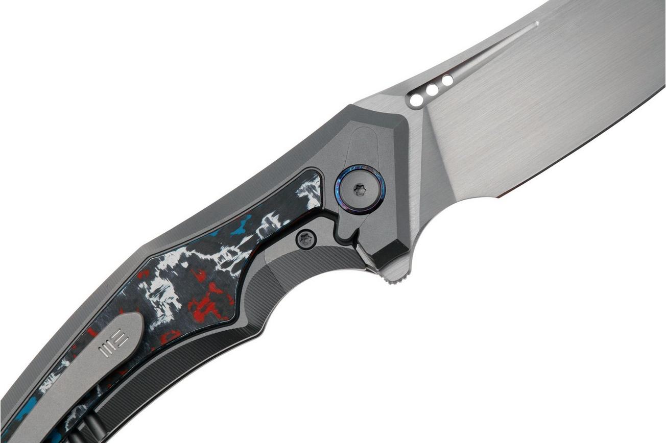 WE Knife Orpheus WE23009-4 CPM 20CV, Gray Titanium, Nebula Fat Carbon, zakmes