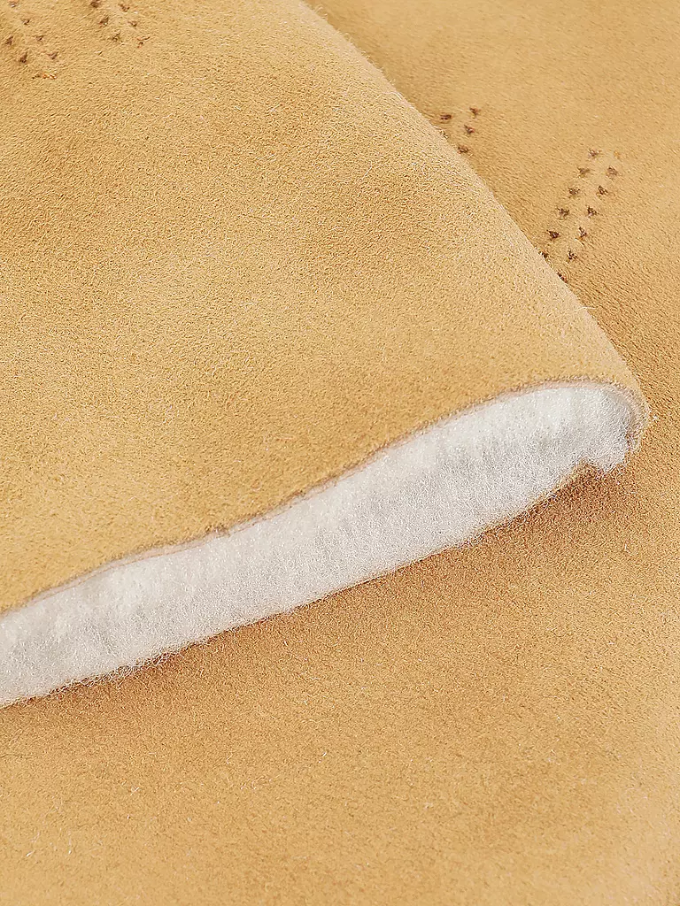 ROECKL Lederhandschuhe - Fäustlinge camel