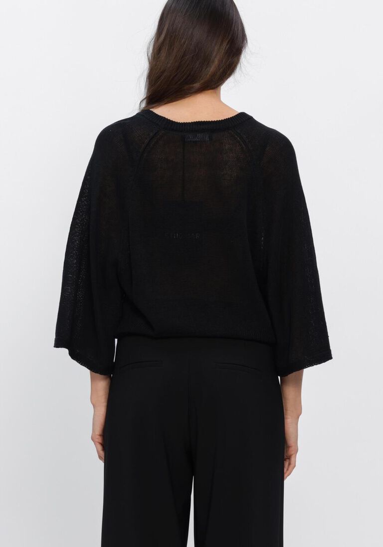 zwarte studio ar trui marisol linnen knit