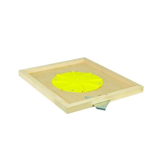 Couvre cadres chasse abeilles Dadant 10 / 8 sorties et trappe