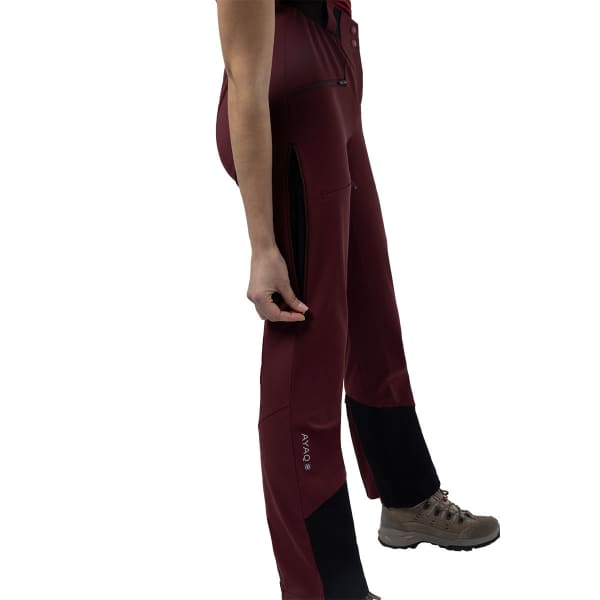 Pantalon ski de randonnée AYAQ RIMO PANTS W RED SIENNA