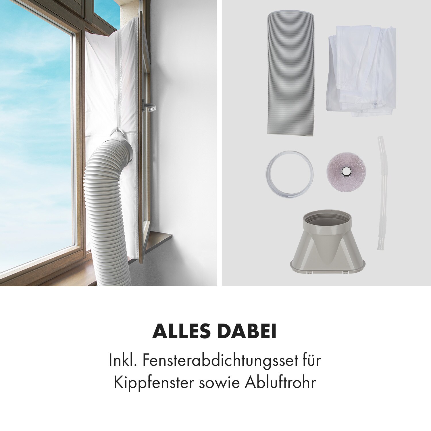 Kraftwerk Smart 10K Klimaanlage 3-in-1 10000 BTU App Fernbedienung