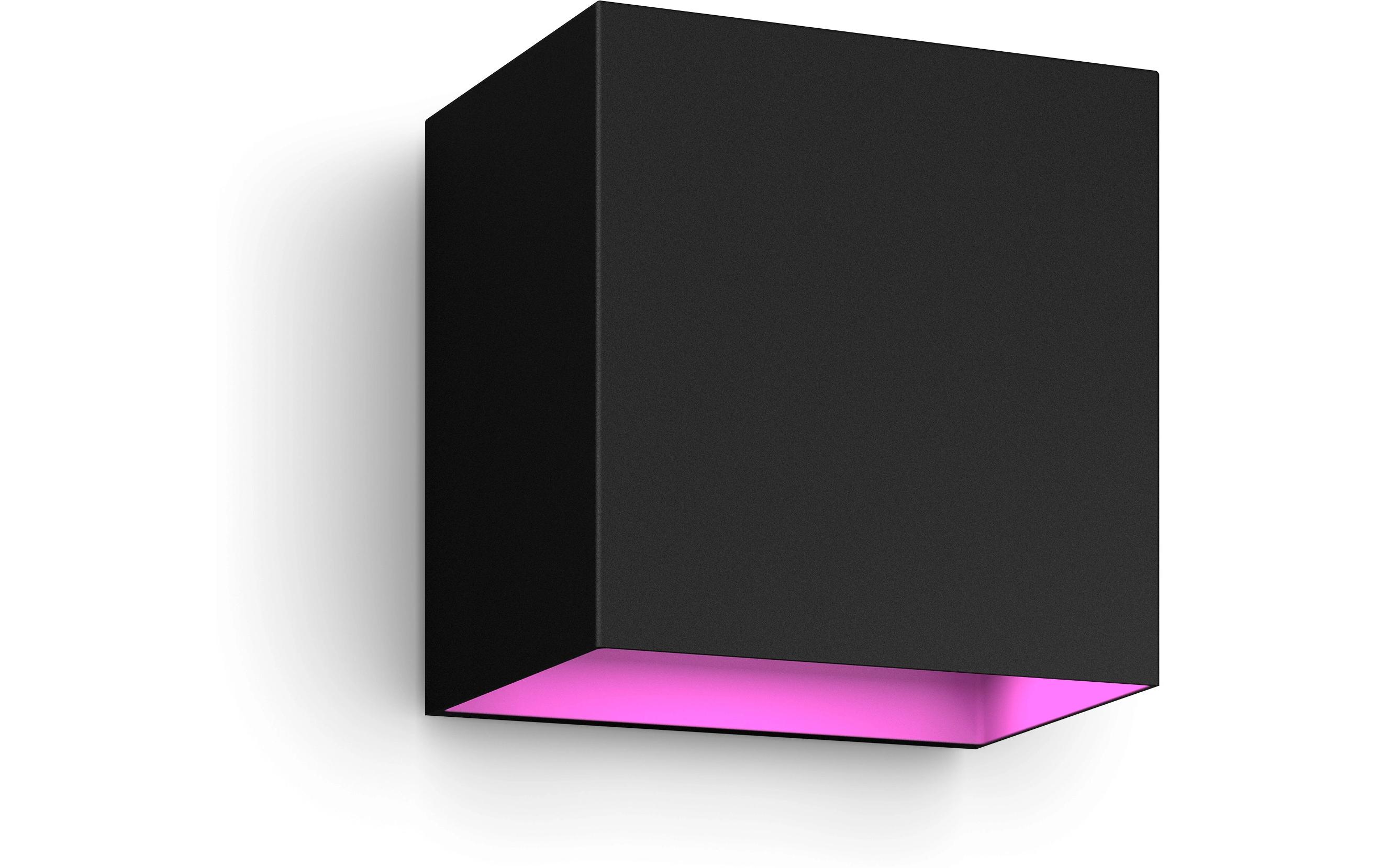 White & Color Ambiance Outdoor Resonate Wandl. Schwarz<br>Smarte Deckenleuchte